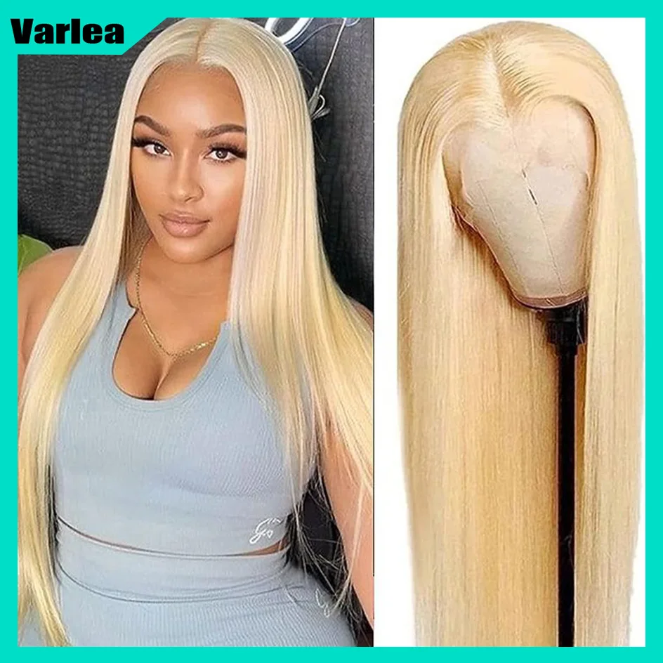 Varlea 13x4 Lace Frontal Blonde 613 Lace Front Wigs 13x6 Hd Lace Wig Straight Lace Front Wigs Human Hair Brazilian For Women