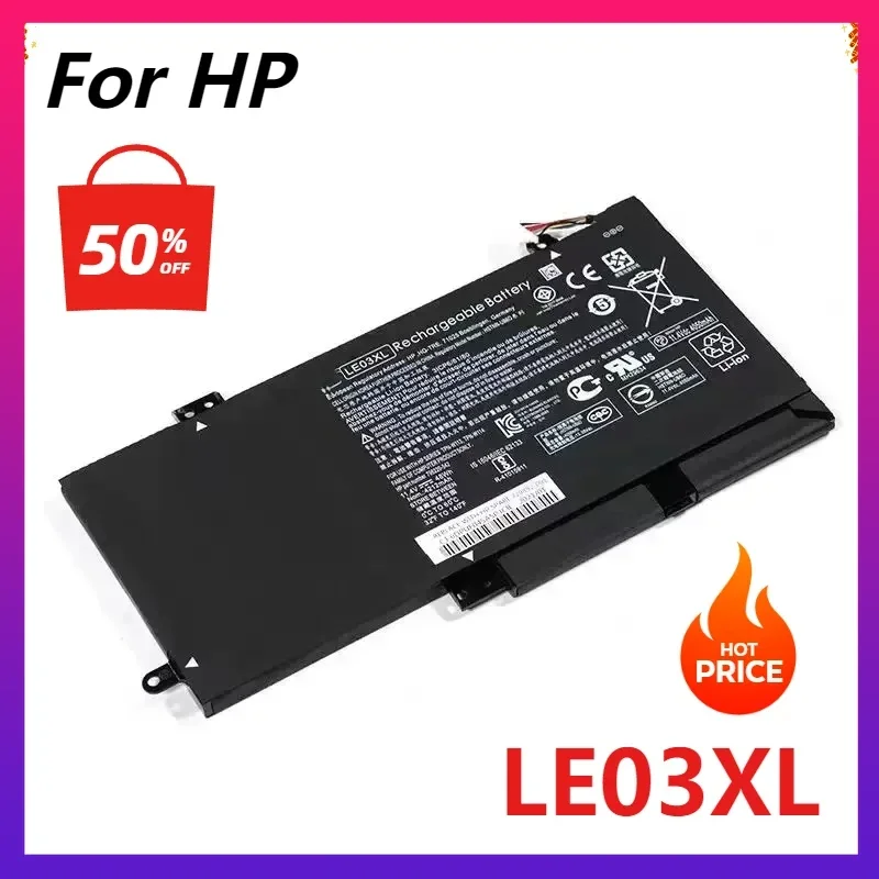 LE03XL LE03 Laptop Battery for HP ENVY X360 M6-W102DX W102DX 796356-005 HSTNN-YB5Q HSTNN-UB6O HSTNN-UB60 HSTNN-YB5Q /PB6M