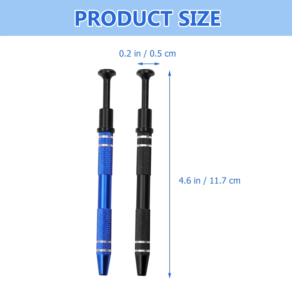 

2 шт., инструмент для захвата винта, электронные компоненты, микросхемы, прецизионные детали, легкий антикоррозийный крючок из алюминиевого сплава, дизайн