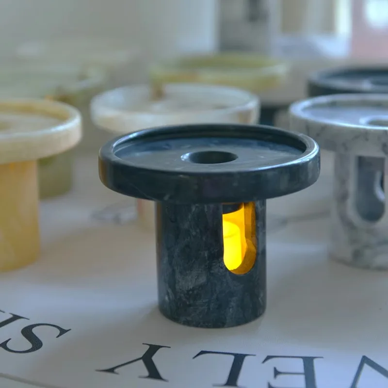 Luxury Marble Agate Essential Oil Burner