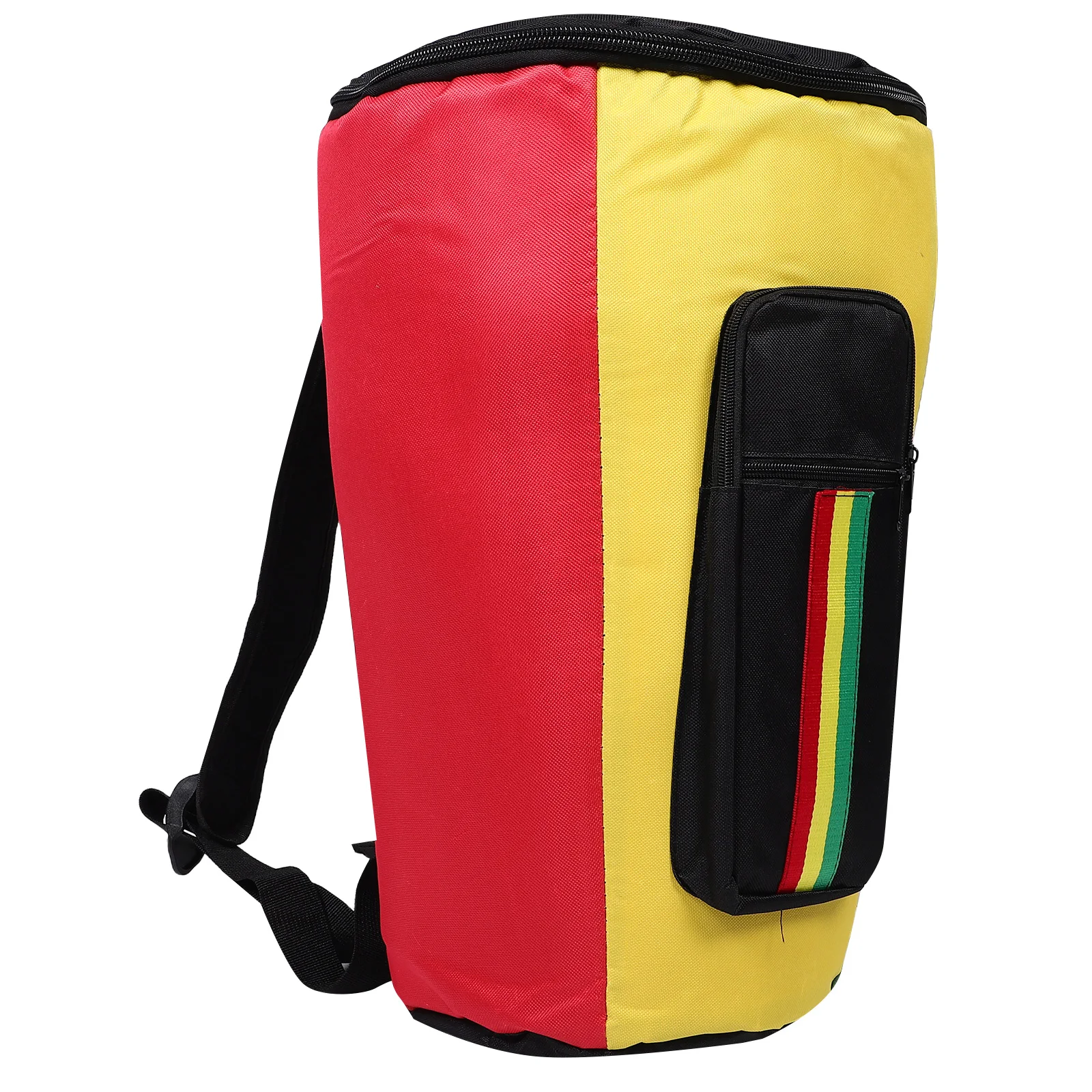 

8 Inch Waterproof Drum Backpack Durable African Drum Bag With Shoulder Straps For Traveling Djembe And Percussion Instruments