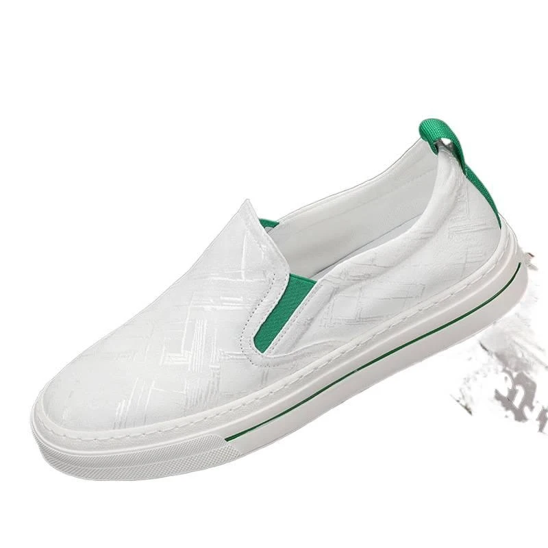 

New Men's Shoes 1960 Breathable Slip-On Canvas Shoes Low-Top Men's Casual Shoes Without Laces