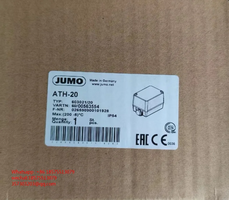 For JUMO ATH-20 Heat Protector Temperature Sensor New