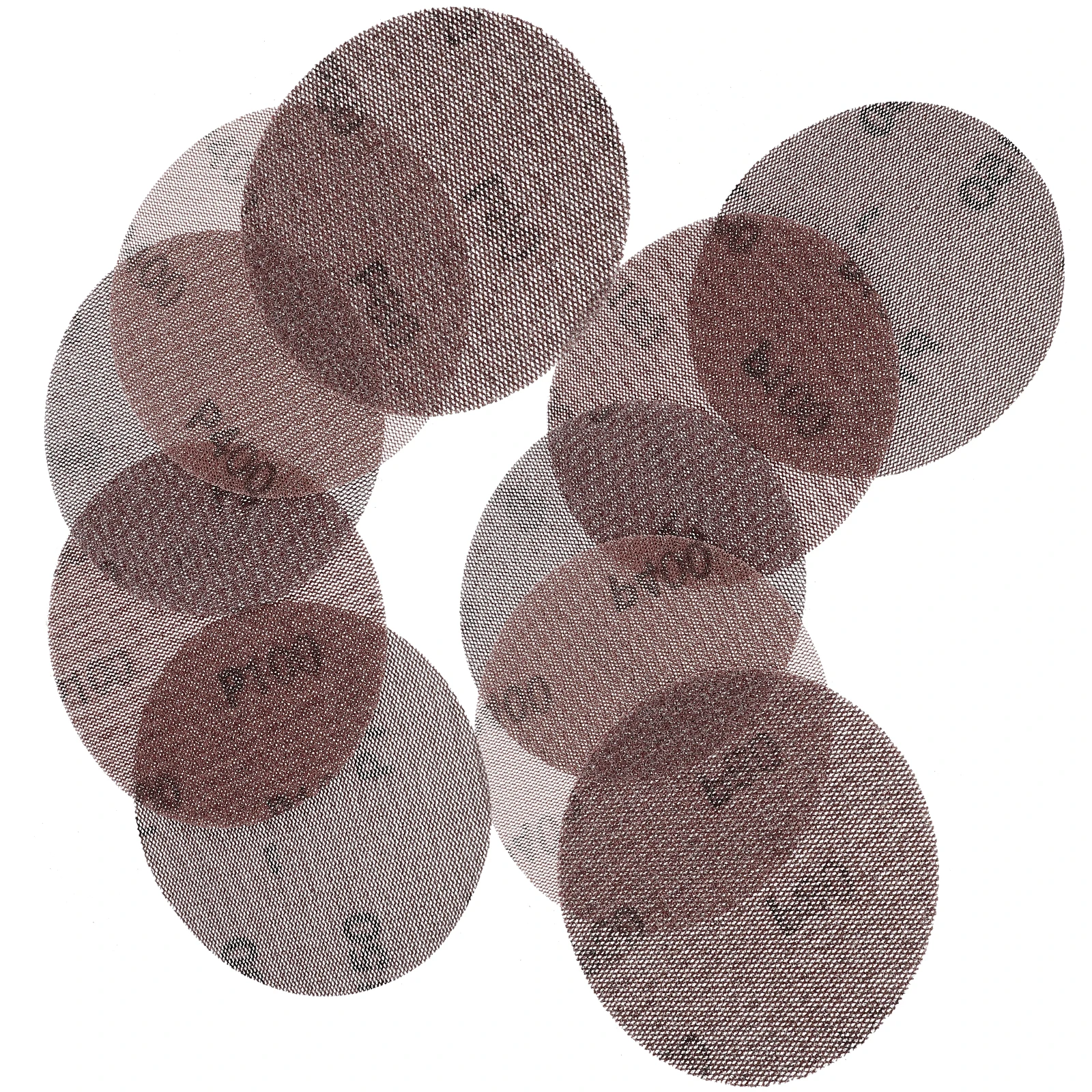 

40pcs S Sheets papers Furniture Polishing Tool Woodworking Furniture S Pad PES Net Grit Assortment Pad