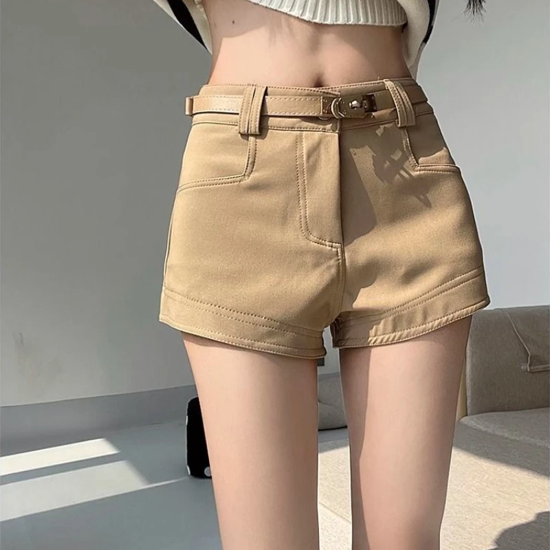 

Fashion High End All Match Casual High Waist Shorts Y2k Aesthetic American Vintage Streetwear Harajuku Grune Punk Short Pant