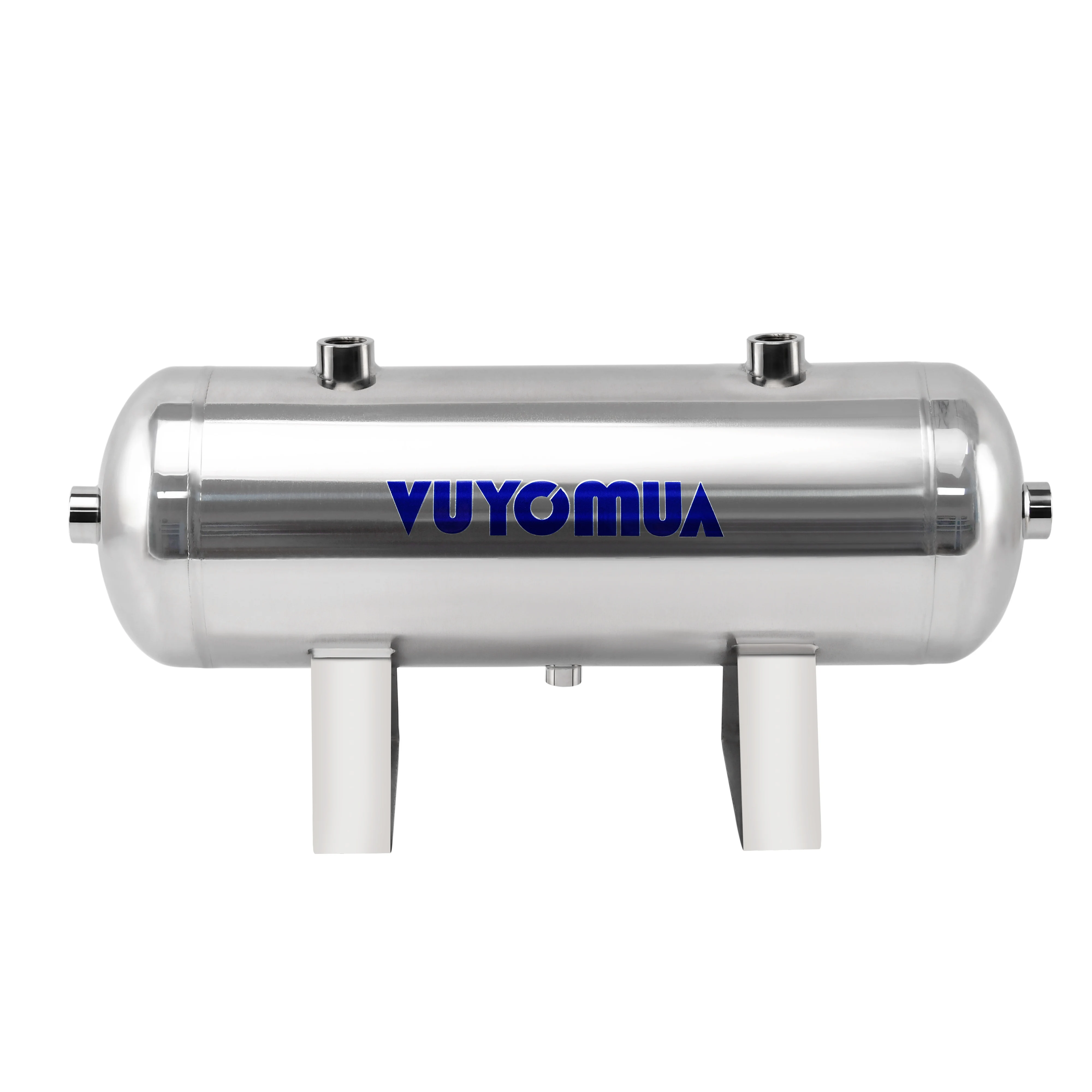10L 304 Stainless Steel Air Storage Tank Vacuum Buffer Small Horizontal compression Tank