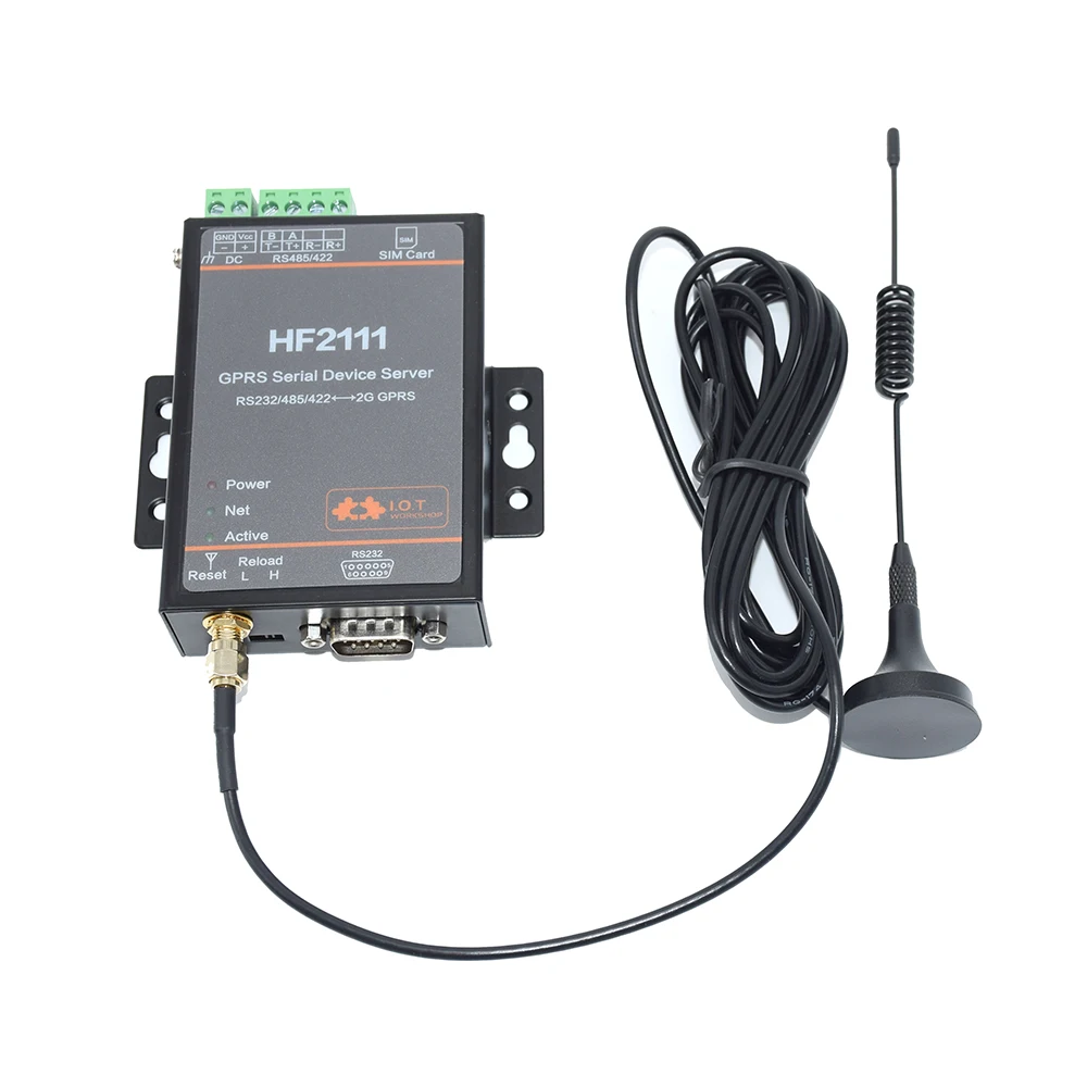 Port série RS232 RS485 RS422 à 2G GStore S 101, convertisseur, serveur nouveau-nés 2111, prise en charge de Modbus