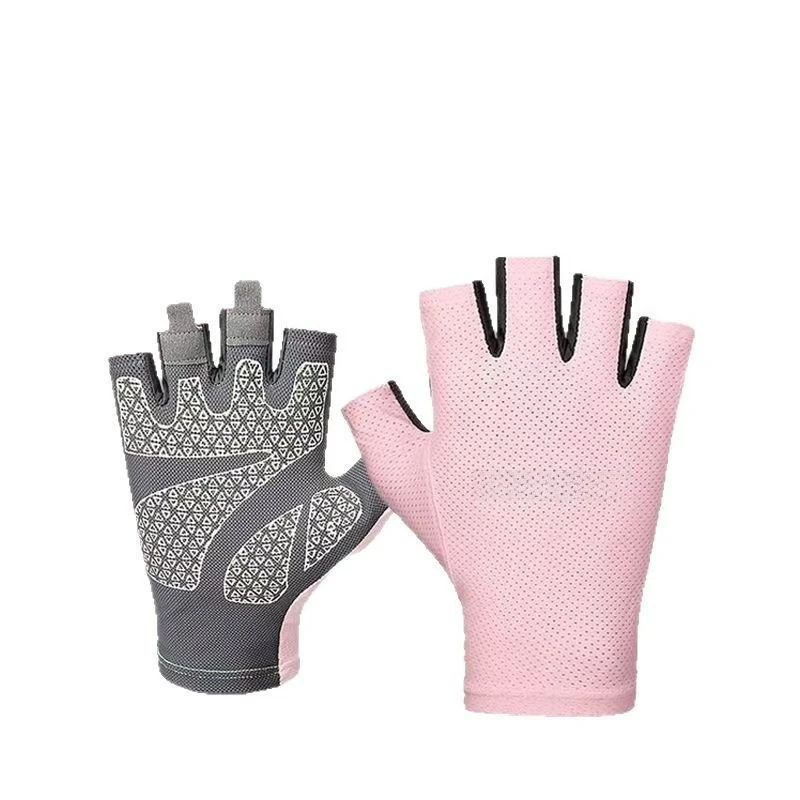 Cycling Sports Fitness Half Finger Gloves Men's and Women's Summer Fishing Equipment Non-slip Mountaineering Touch Screen