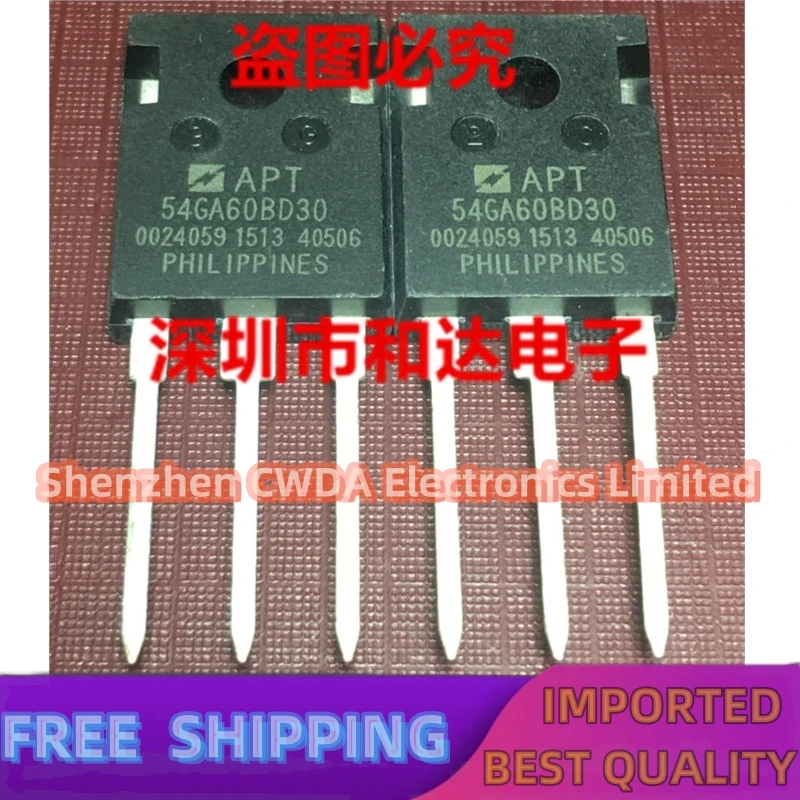 10PCS-20PCS  APT54GA60BD30  MOS TO-247 600V 54A In Stock Can Be Purchased