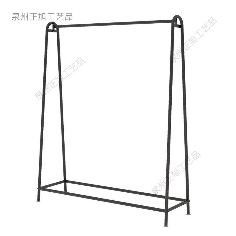 

Simple drying rack Floor-to-ceiling household hanging clothes rack Hat