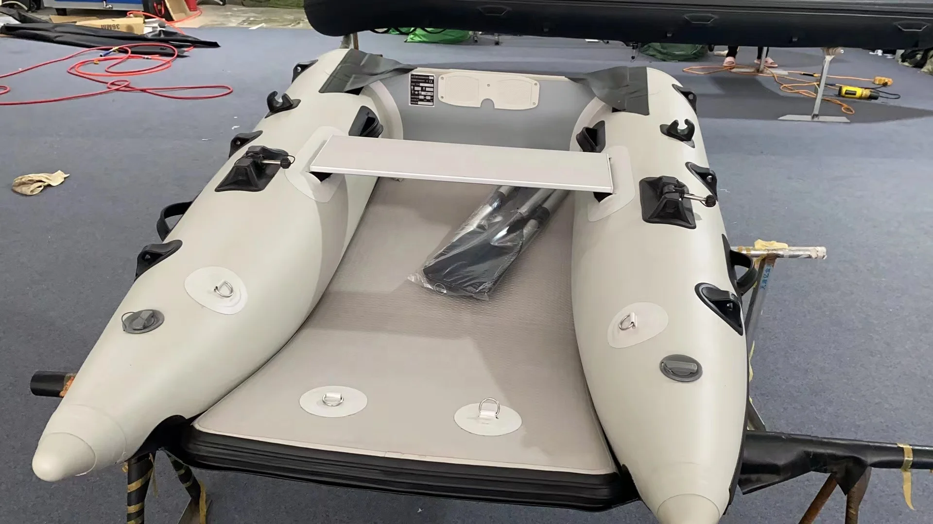 قارب سباق قابل للنفخ قارب التجديف Waterplay نفخ الحرف الصيد BoatJet يخت المحاور #3