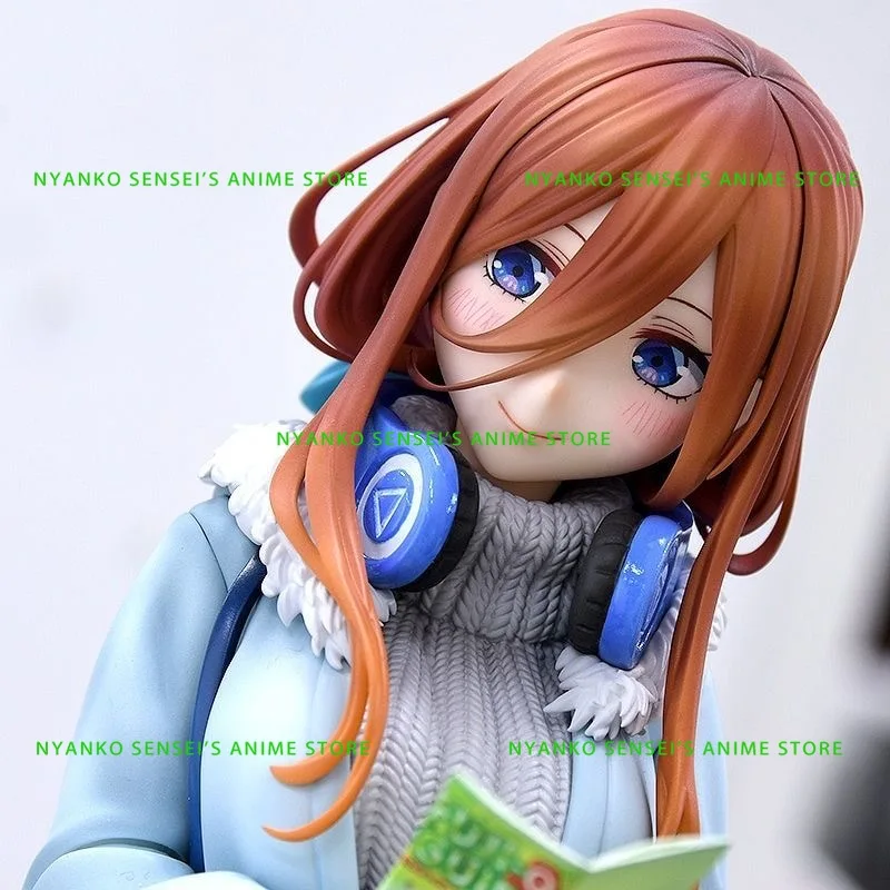 In Stock The Quintessential Quintuplets Nakano Miku KO Ver. 27cm  Figure Anime Models Toy Doll Decorative Ornament Collectible