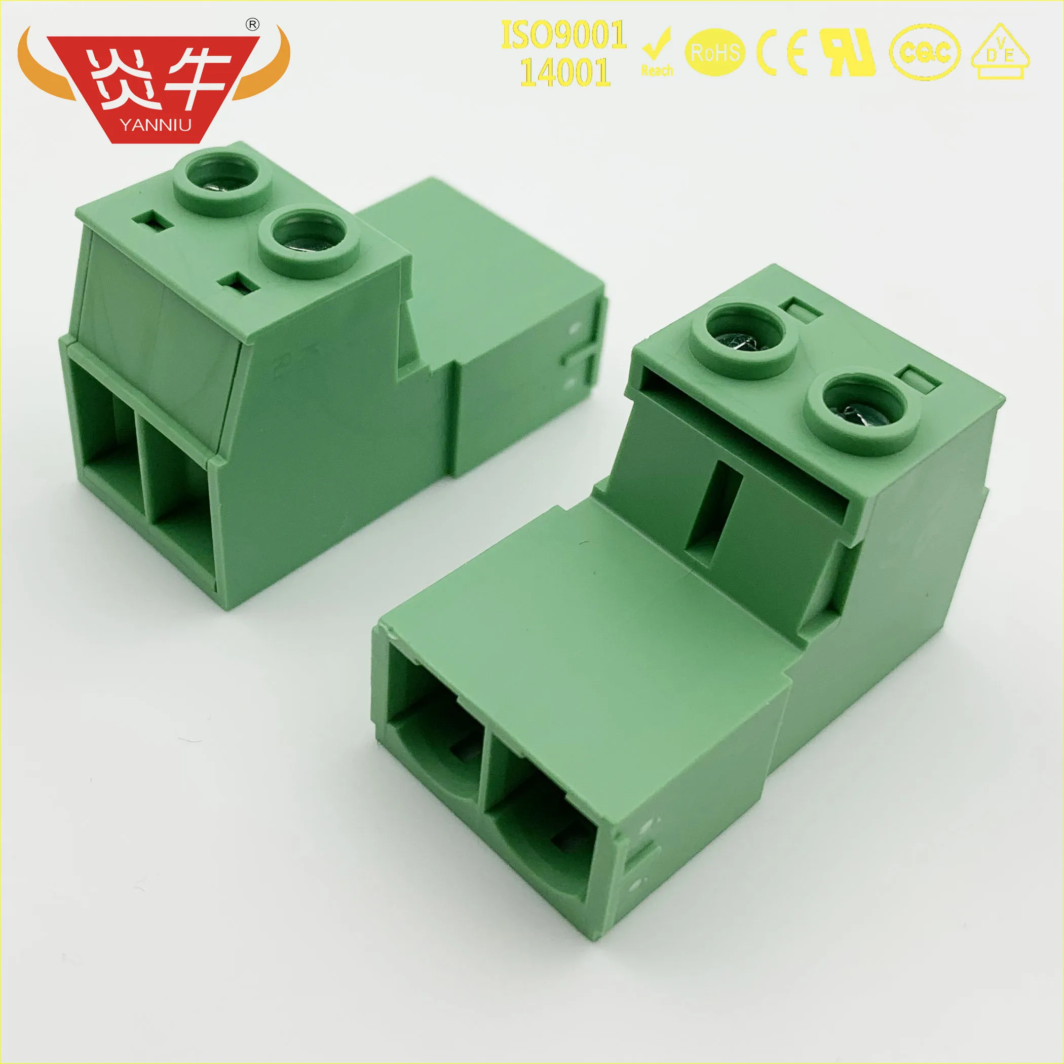 

10Pcs KF2EDGRK 10.16 2P ~ 12P PCB CONNECTOR PLUG-IN TERMINAL BlOCK 10.16mm 2PIN ~ 12PIN IPC 16 ST PHOENIX DEGSON KEFA YANNIU