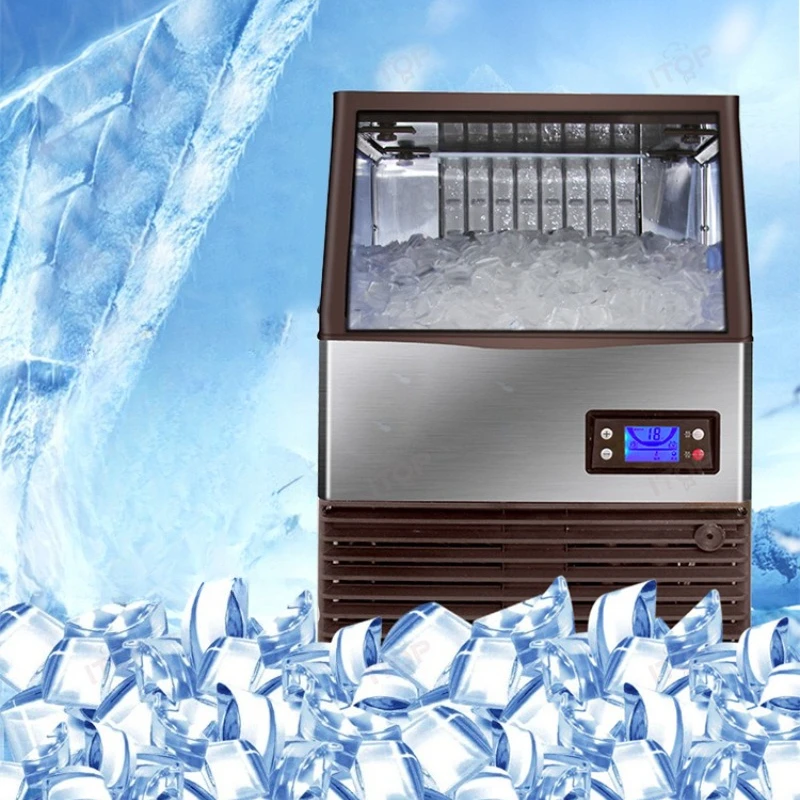 Stainless Steel Integrated Ice Maker