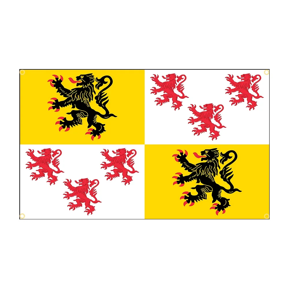 FLAGDOM 90X150CM France Royal Banners and Ensigns Flag King Louis XIV 3X5FT Printed France History Flag Banner For Decor