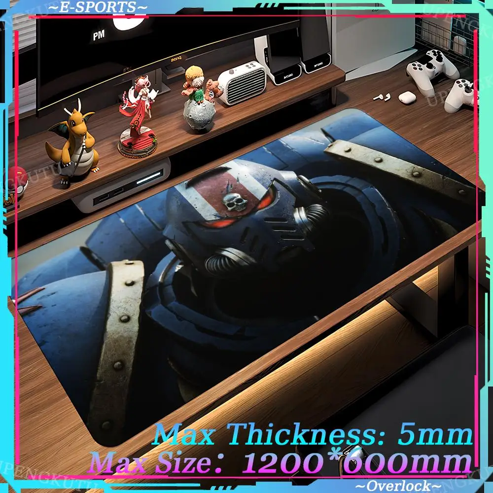 Locked edge mouse pads Cute desktop accessories Game pads Mouse Pad Locked W_warhammer_40k edge pad