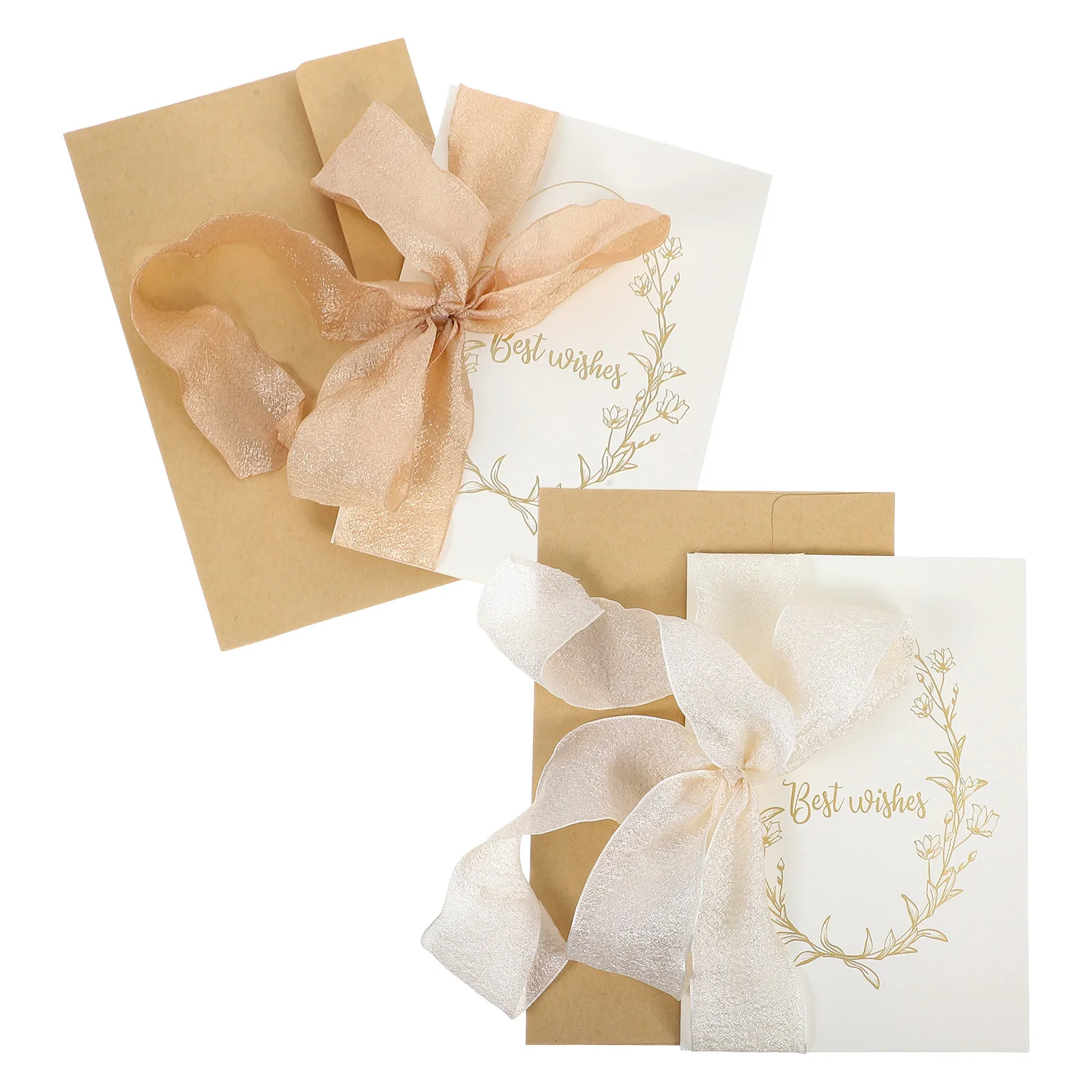 2Pcs Wedding Vow Ca… - image