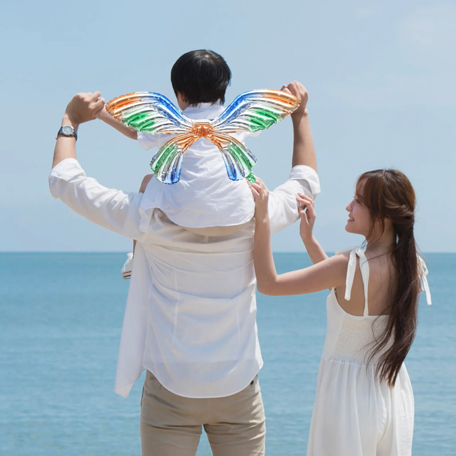 

Decorations Winged Bow Arrow Balloon Birthday Foil Balloons Girl Butterfly Wings Inflatable Child