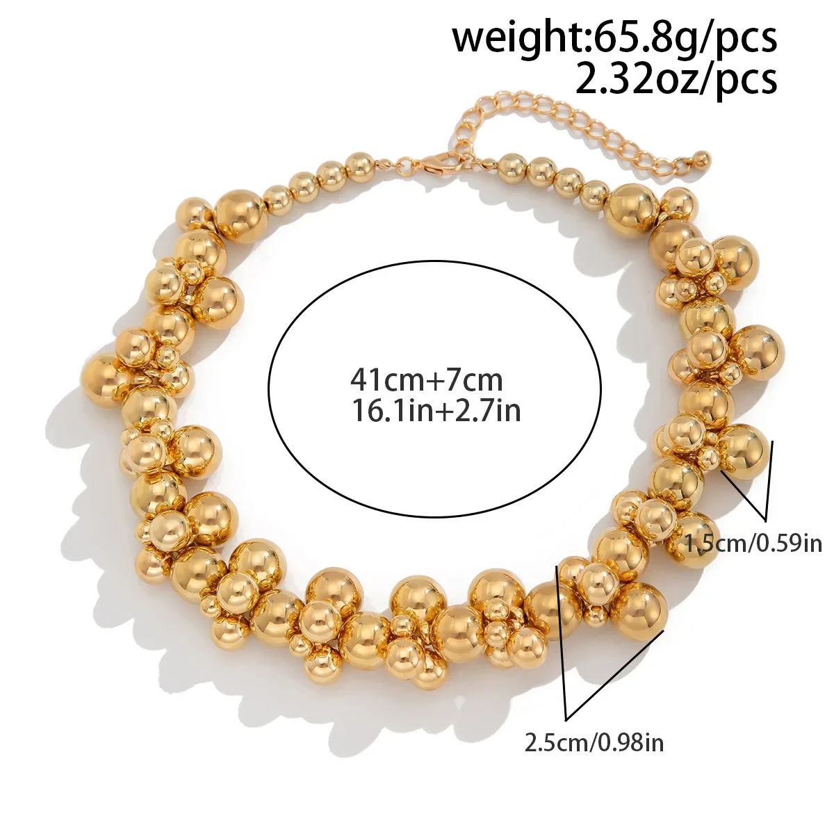 Imitation Pearls Stainless Steel Necklaces Wholesale Baroque Woman Trend 2024 Neck Jewelry Choker Women's Necklace Aesthetic the