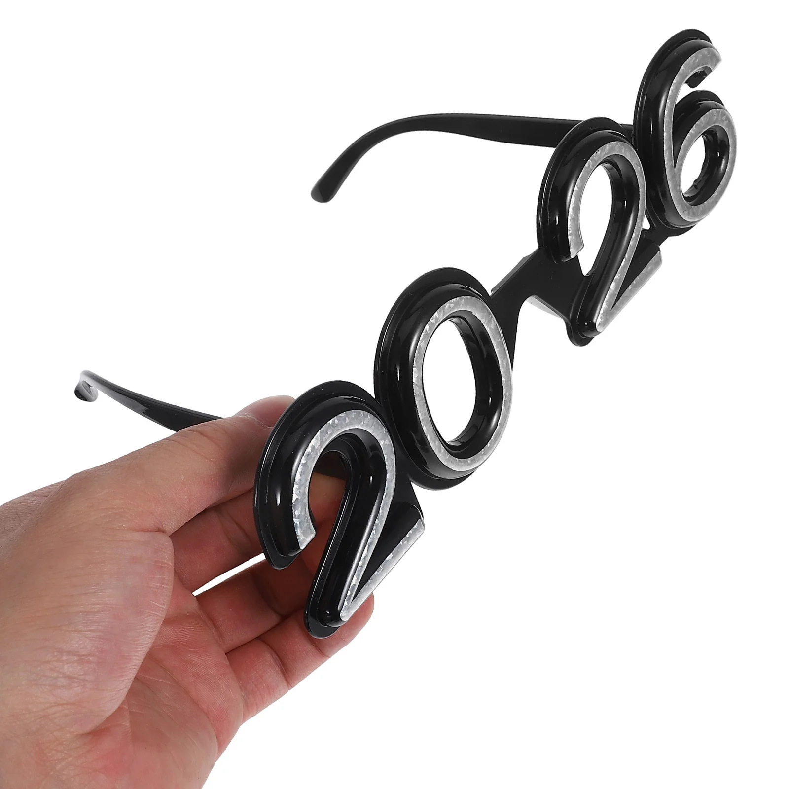 

5Pcs New Year Glasses 2026 Number Party Photo Booth Props Fun Holiday Accessories New Year Glasses Party Number Eyeglasses