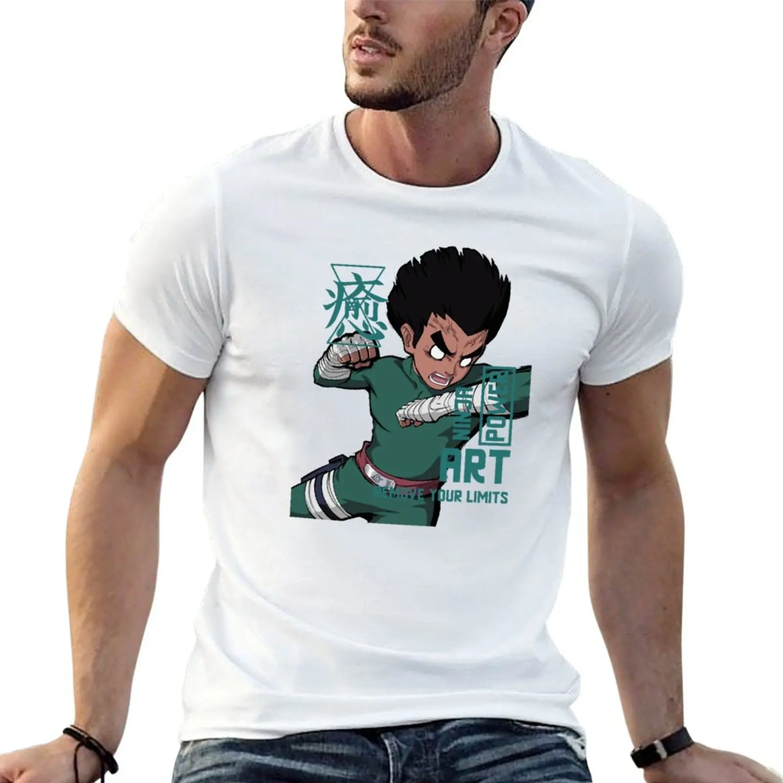 

Rocklee drip T-Shirt t shirts for man graphic funny t shirt man designer T-Shirt