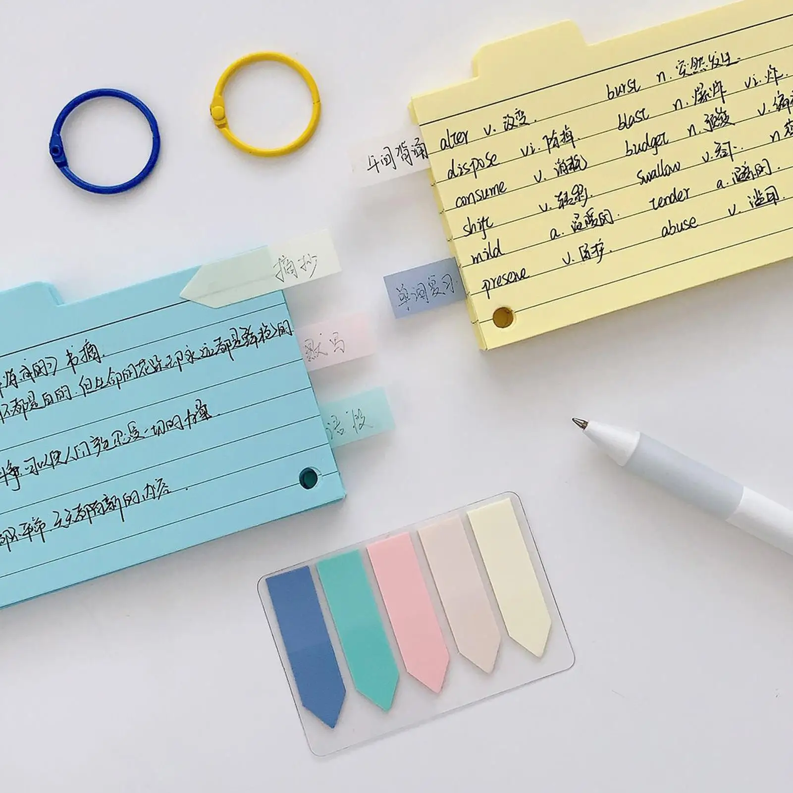 

Index Cards 300-Piece Ruled Index Cards For School School Supplies With Stickers For Recipe Household Affairs Teacher Student