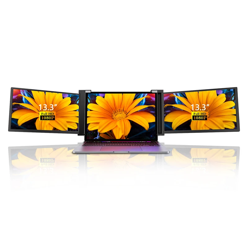 Best Seller Product Wide Compatibility Dual Monitor Multi Screen With Full HD Display for Laptop