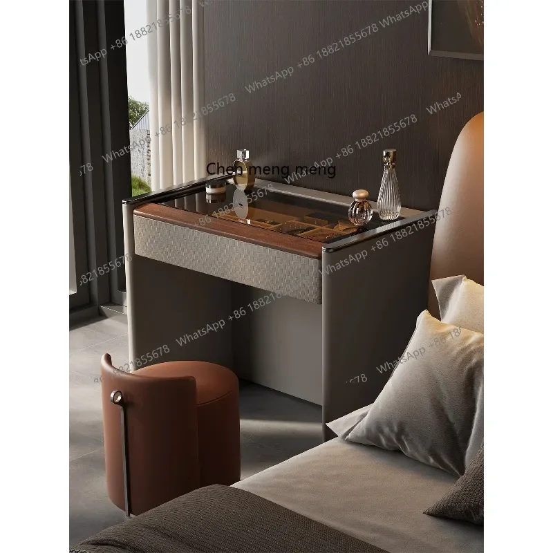 

X Minimalist Dressing Table Intelligent Electric Lifting Hidden Mirror Bedroom Storage Dressing Table