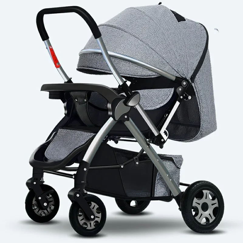 Baby Stroller Children's Super Portable Easy Folding Baby Stroller In Winter and Summer Baby BB Four Wheeled Umbrella Car