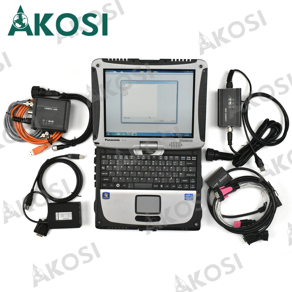 for Judit Incado  Diagnostic Kit JUDIT 4 Jungheinrich Linde canbox Still forklift Diagnose tool canbox doctor STILL+CF19 laptop