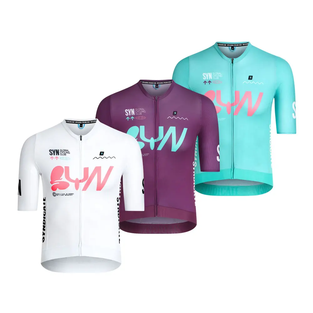 

Maillot Ciclismo Hombre Men SYN Cycling Jersey High Quality Breathable Bicycle Jersey Short Sleeve MTB Road Bike Clothing Shirts