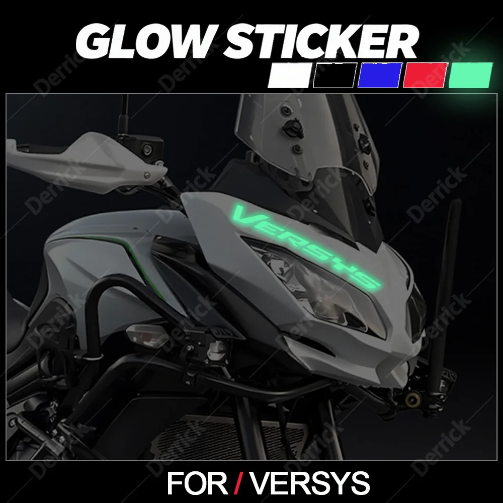 

Светящиеся наклейки для мотоцикла, светоотражающая наклейка на амортизатор топливного бака для kawasaki versys-x300 650 1000, аксессуары