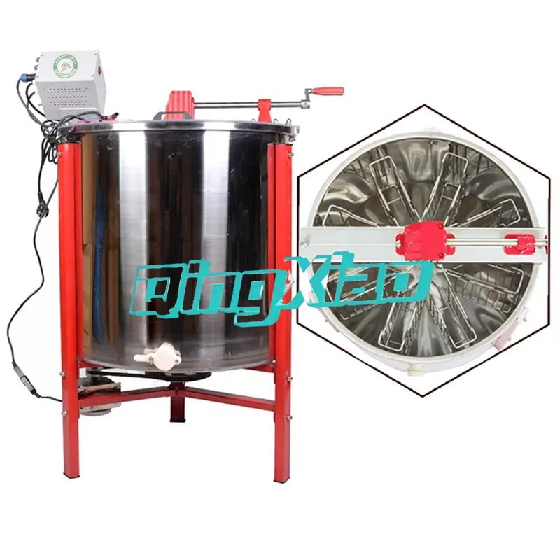 

Frame Electric Honey Extractor Reversible With Lithium Battery For Beekeeping Honey Processing Durable Efficient High Precision