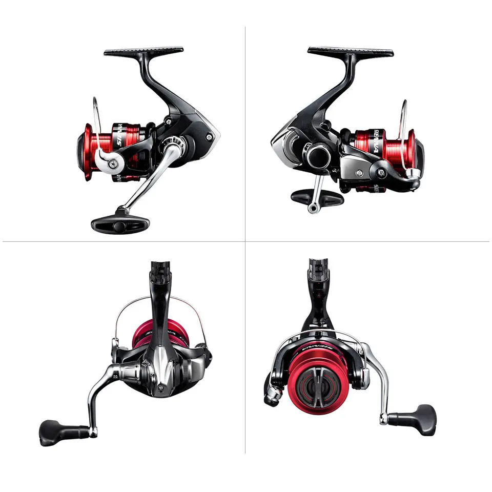 Shimano Sienna Originele Spinning Visserij-reel Zeewater Zoetwater 500-4000 Ar-C Spool 3D Gear Visgerei Vis Reel Pesca