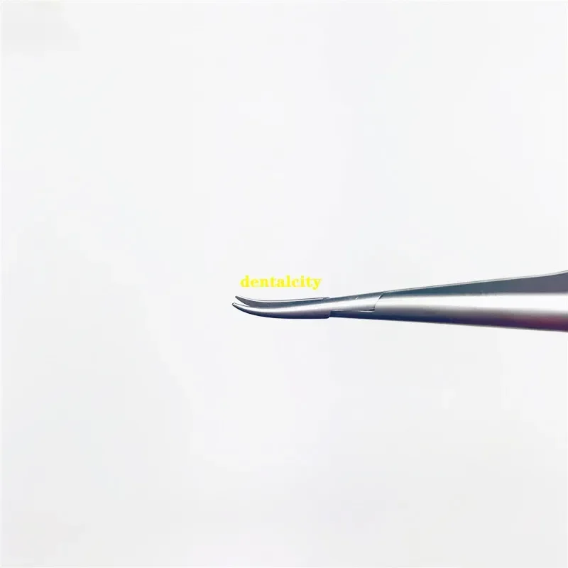 เครื่องมือผ่าตัดจุลศัลยกรรมจักษุ 12.5 ซม. กรรไกร + ที่วางเข็ม + แหนบเครื่องมือผ่าตัดสแตนเลส 4 ชิ้น/เซ็ต