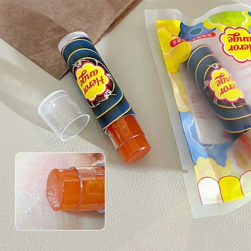 Anti-Cracking Lip Balm Natural Long Lasting Moisturizing Lipstick Base Cute Fruit Flavor Nourish Lips Skin Care Makeup Cosmetics image 5