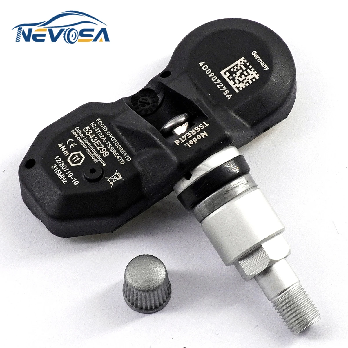 NEVOSA 4D0907275A TPMS Tire Pressure Sensor For Volkswagen Phaeton Audi A6 Allroad A8 S4 S8 RS6 Bentley Continental GT 315MHz