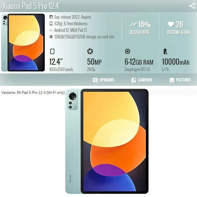 جراب شاومي mi Pad 5 Pro 12 4 inch 2022 حافظة ذكية مغناطيسية رفيعة للغاية Funda For MiPad 5 Pro 12.4 "مع الاستيقاظ التلقائي