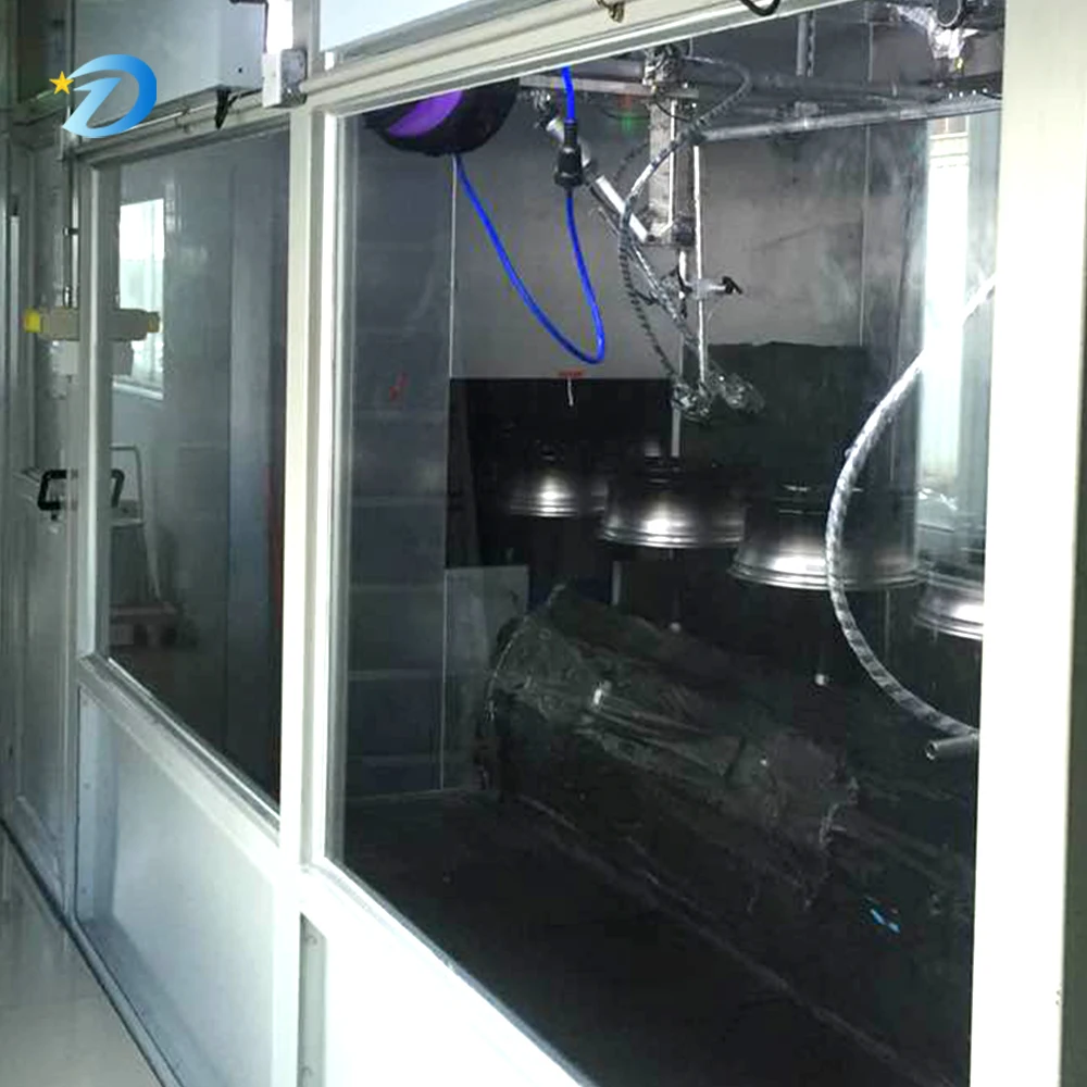 Linea di produzione automatica del rivestimento della linea di spruzzatura della vernice Linea di produzione della polvere spray Prodotto