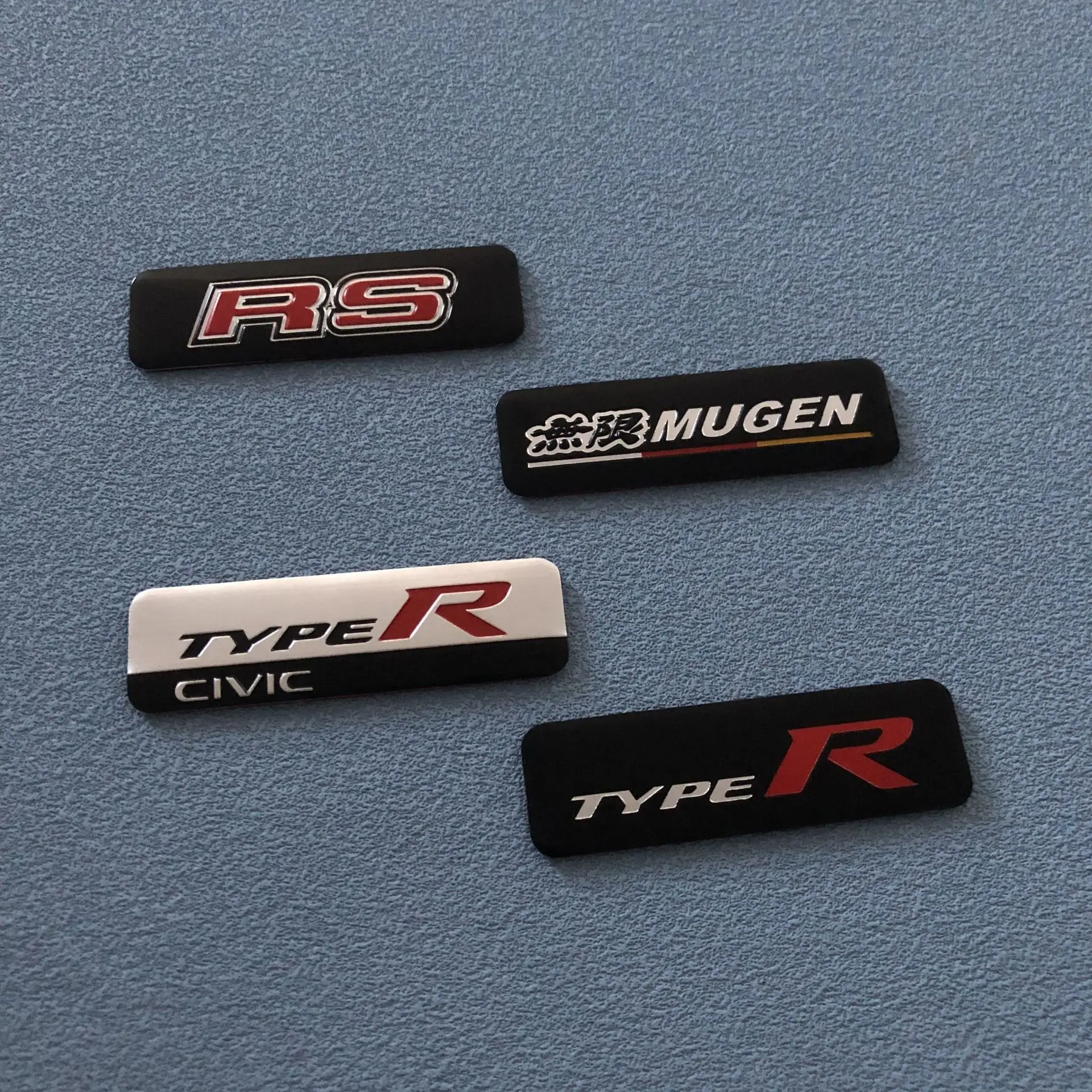 ملحقات ملصق شعار السيارة لسيارة Honda Civic FIT Accord Prelude CRV 5th City CRZ CRX Jazz HRV Pilot Mugen Insight Odyssey Veze