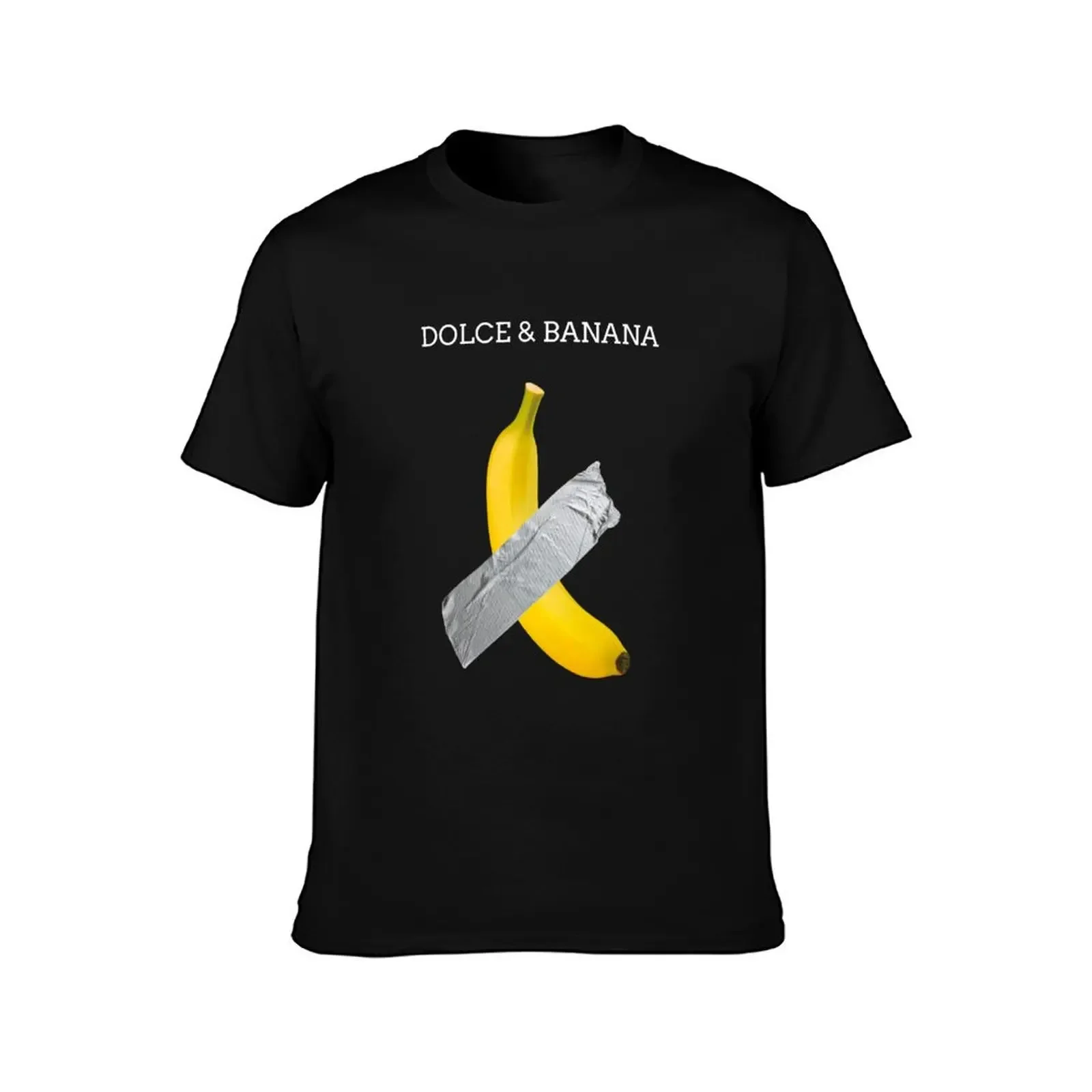 Dolce & Banana Vegan Fashion T-Shirt summer clothes custom t shirt plain oversize t-shirts man compression shirt men