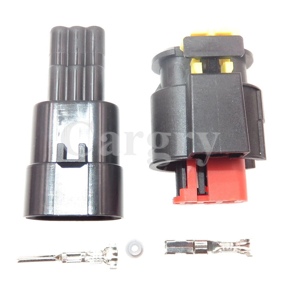 1 Set 3P 284426-1 284425-1 AC Assembly Automotive High Voltage Package Ignition Coil Wiring Waterproof Socket Car Connector