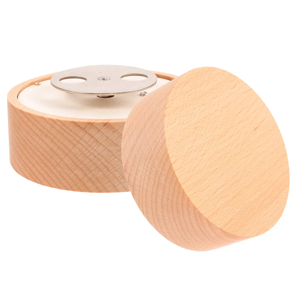 

Music Box Decoration Premium Material Base Diy Hair Stable Alloy Rotatable Musical