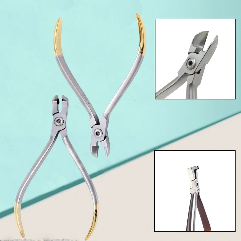 

Ортодонтические стоматологические плоскогубцы, резак для расстояния со вставками из карбида вольфрама для резки стоматологической дуги