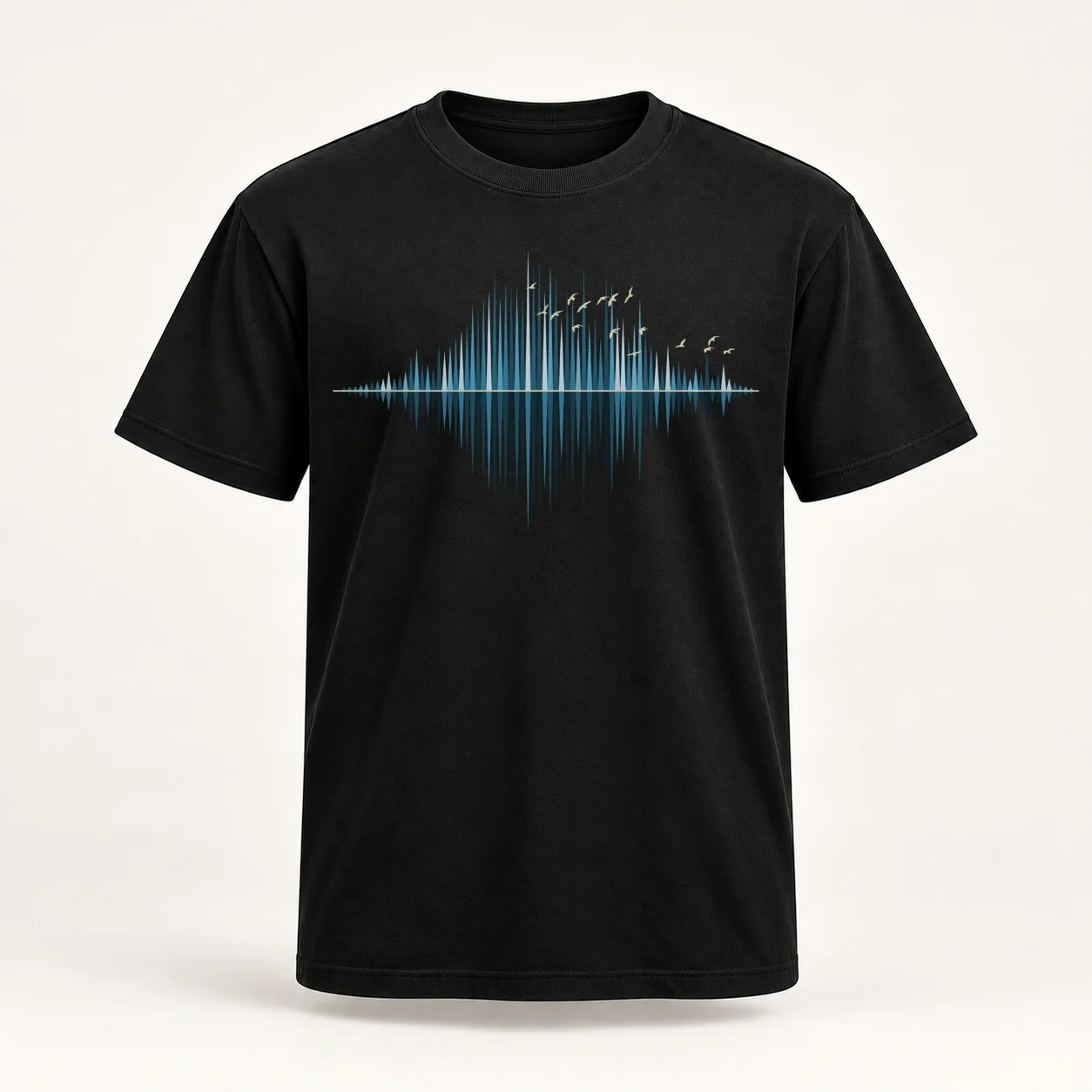 Nature's Music - Sound Wave Women T-Shirt plus sizes korean fashion sweat t shirts for Women loose fit