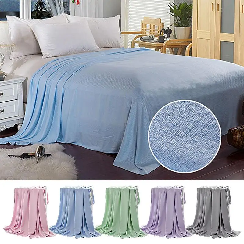 

Lightweight Summer Throw Cooling Blanket For Hot Sleepers Soft Lightweight Summer Cool Duvets Absorb Washable Blankets for sofa