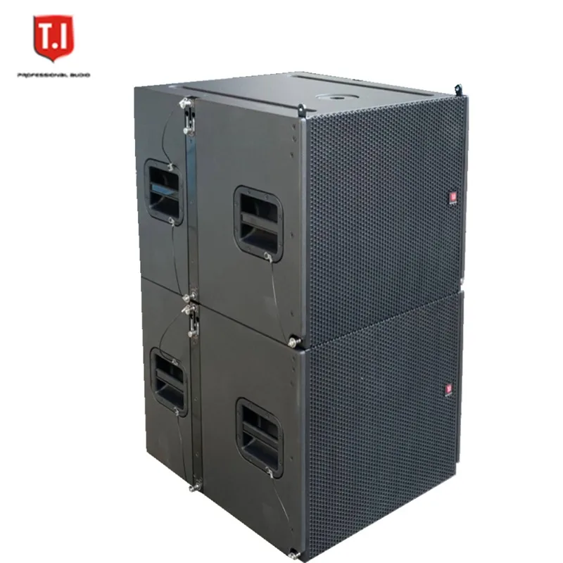 Mobile DJ Sound System Set, Dual 8-inch Line Array Tops with 18-inch Subwoofer for Stage Shows and Live Performances