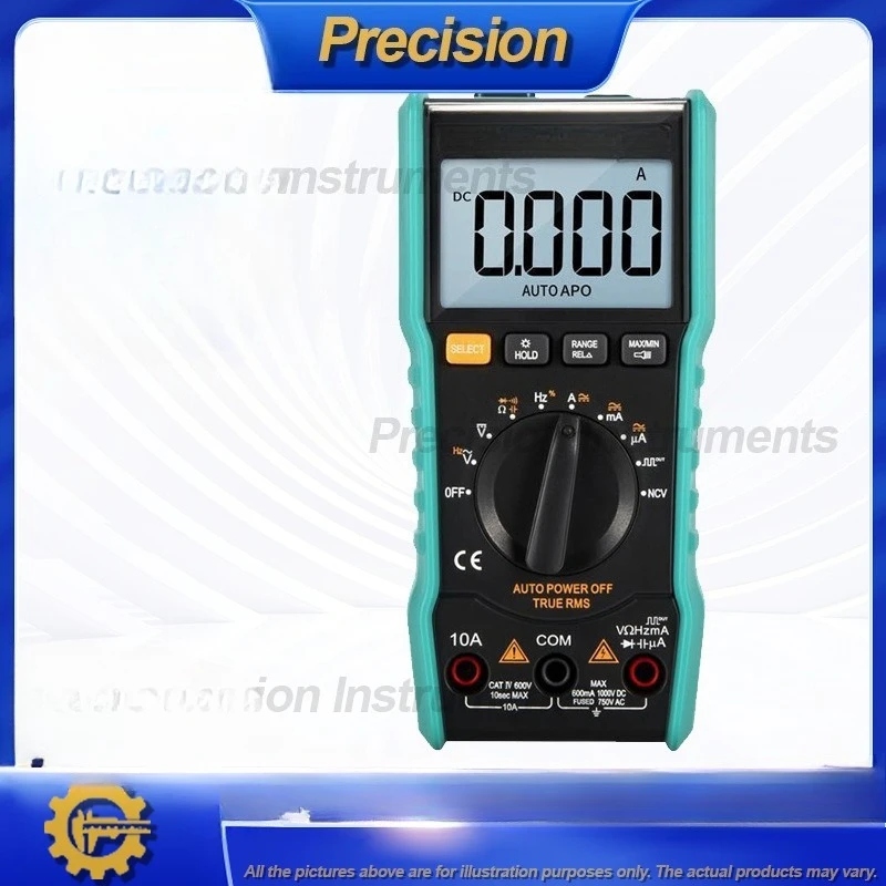 

2026 Mini Smart 108B True RMS Average NCV прямоугольный выход 6000 отсчетов цифровой мультиметр с автоматическим диапазоном