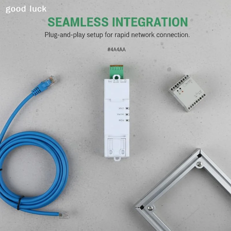 RS485 To Ethernet Converter Tiny Size Serial Server USR-DR134 Support TCP/UDP/HTTP/DHCP/DNSP Modbus TCP/RTU
