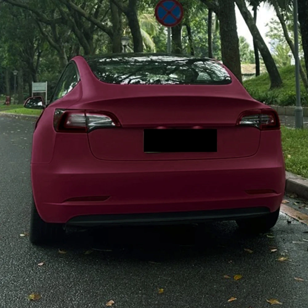 

Car Sticker Wrap Film Extinction Starlight Ruby Red Auto Color Change Vinyl Film PVC PET Bubble Free Car Accessories Auto Decals